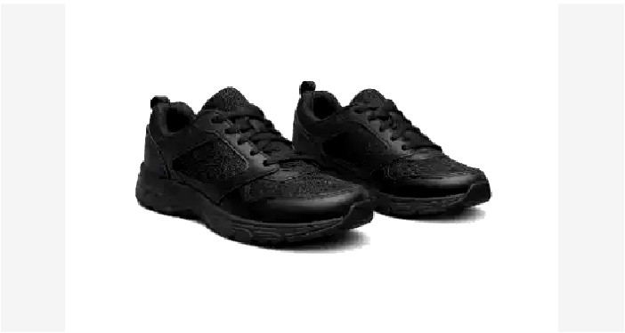 Athletic Shoes — Solid Black