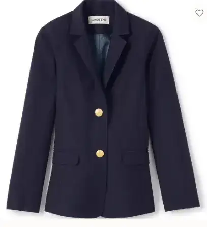 Blazer — Navy w/ logo