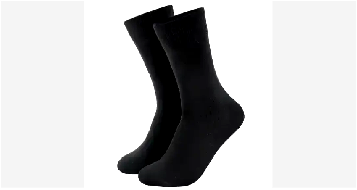 Socks — Solid Black