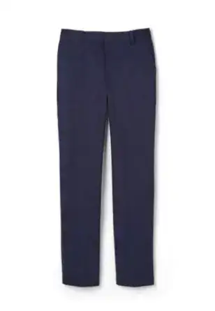 Relaxed Fit Twill Pant — Navy